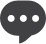 Haloed professional networking chat icon